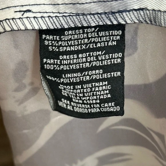 Navy and Pink R&M Dress - Picture 11 of 11